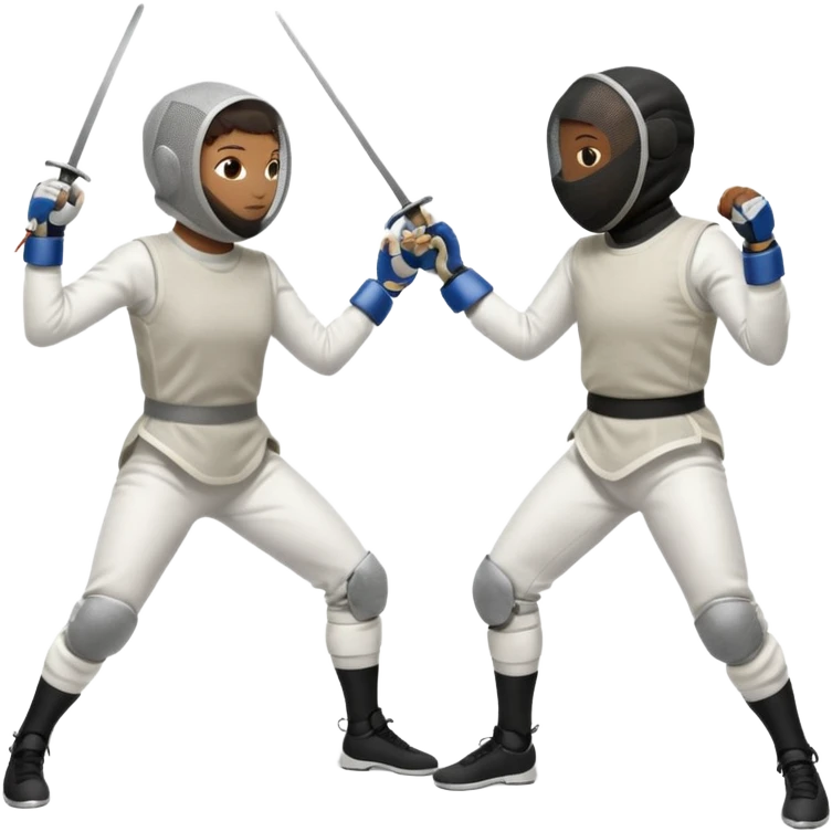 fencing with epees emoji