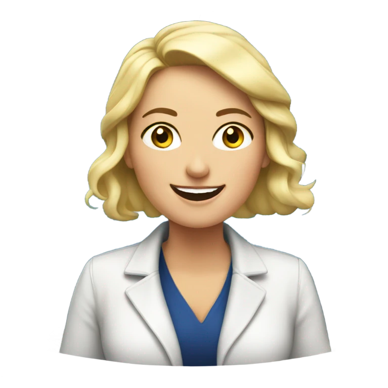 White woman celebrating New Year’s Eve  emoji