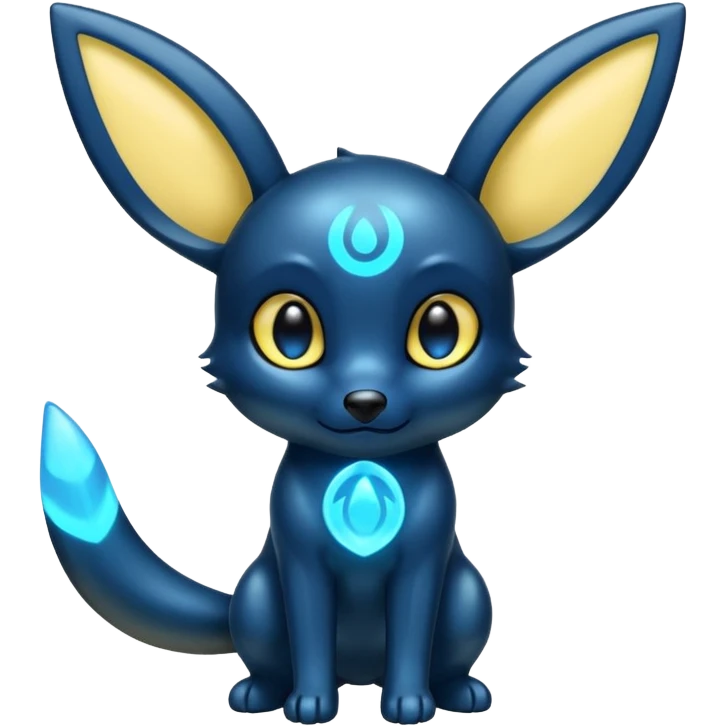 Blue Shiny Umbreon emoji