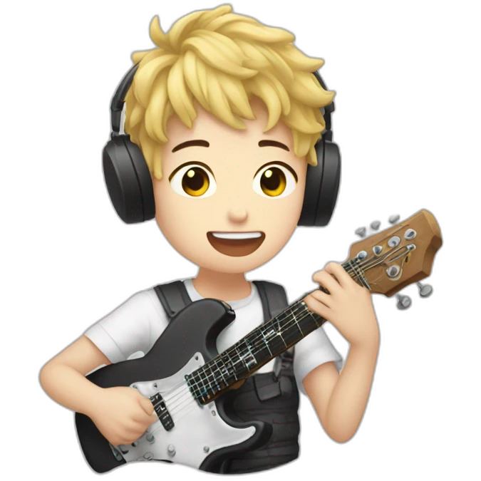 bang chan making music emoji