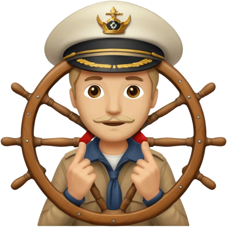 Helmsman emoji