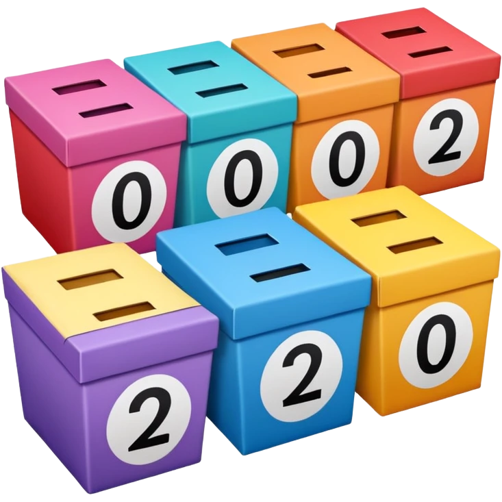 cartons de loto emoji