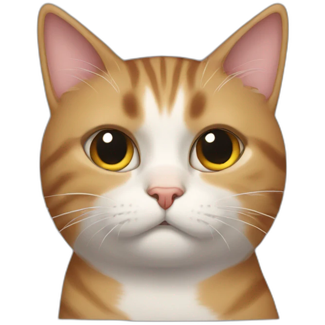 Cat pouting  emoji