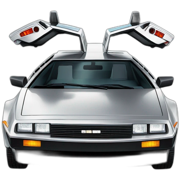 DeLorean DMC-12 emoji