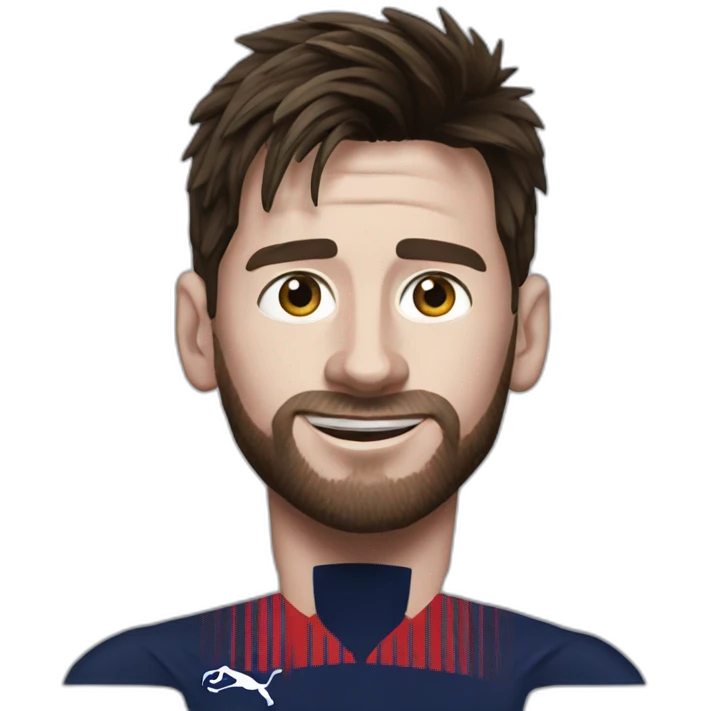 Messi au psg emoji