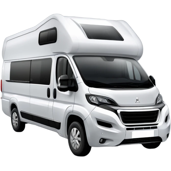Peugeot Boxer L3H2 Campervan with two windows on the right side color: silver, maxxfan  emoji
