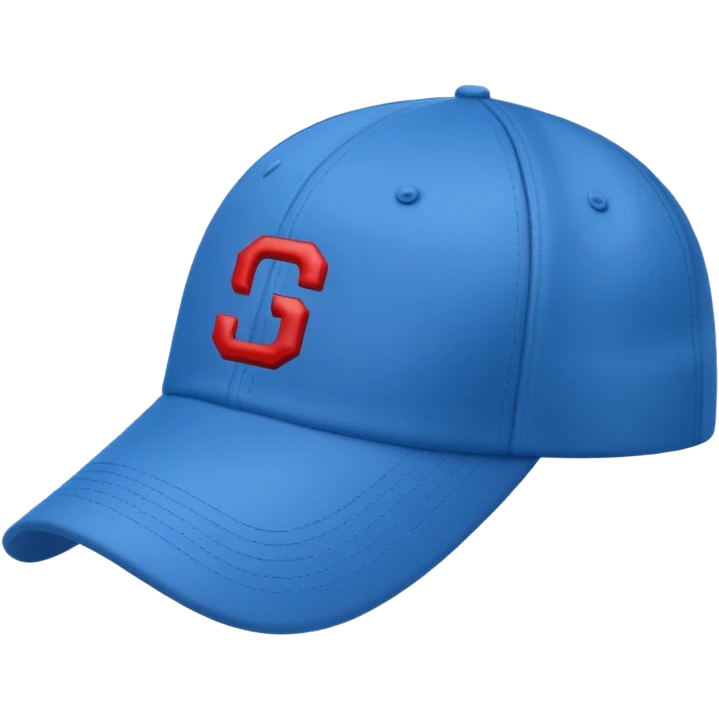 a full view of a cap emoji