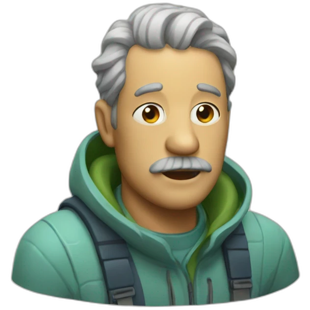 Fish man emoji