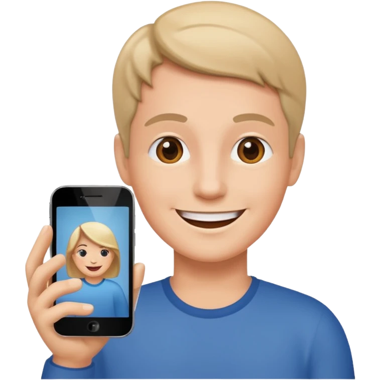 스마트폰 만지는 부모 emoji