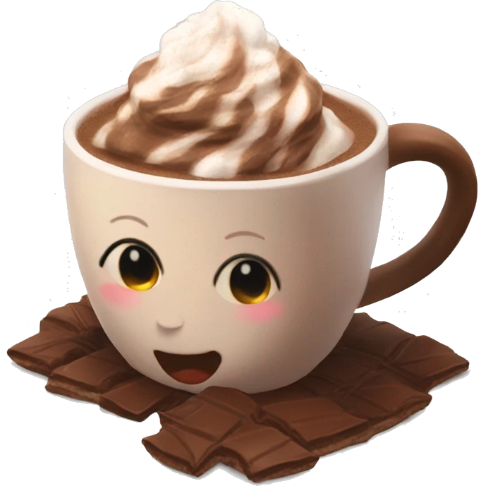 Aesthetic Hot Coco emoji