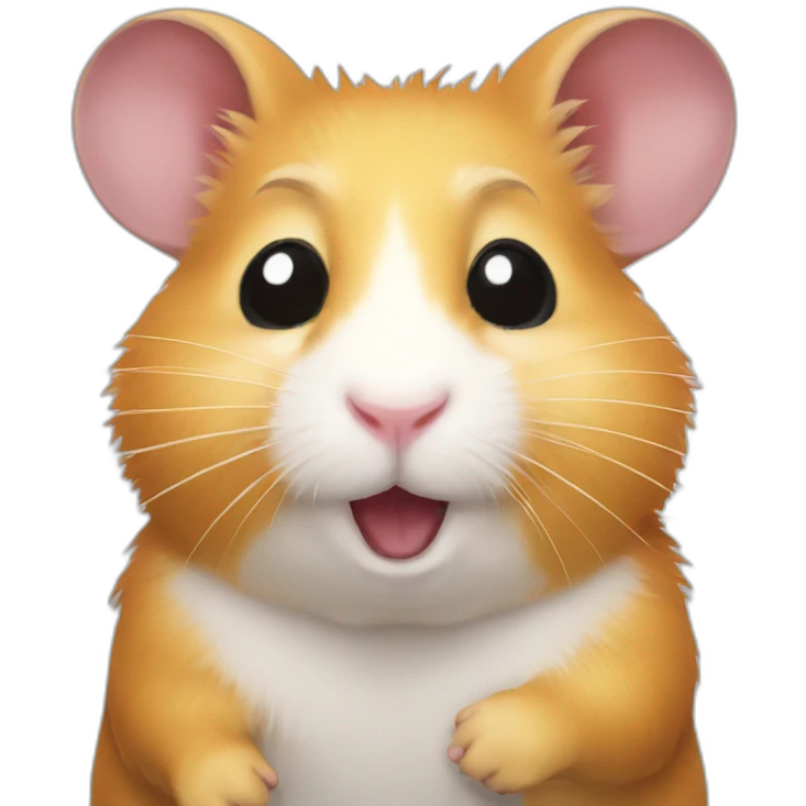 Un hamster emoji