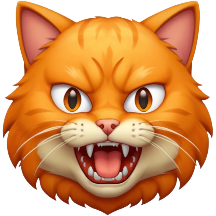 cat rage emoji