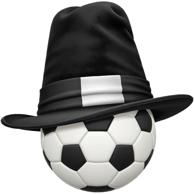 magician's hat soccer ball emoji