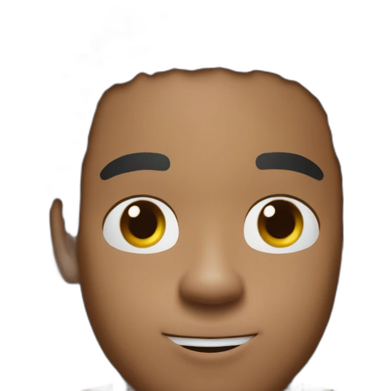 Ronaldinho Face with jetsey of Football Club Barcelona emoji