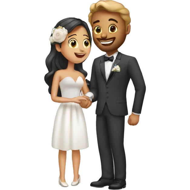 Wedding proposal emoji