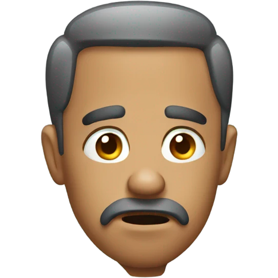 confused and scared  emoji