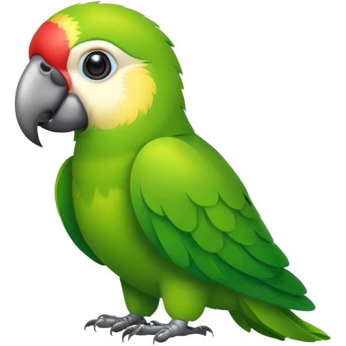 green parrot  emoji