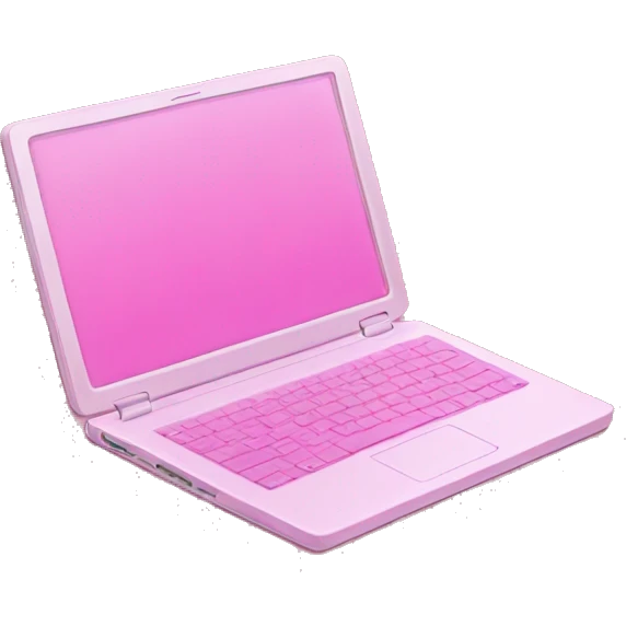 pink laptop  emoji
