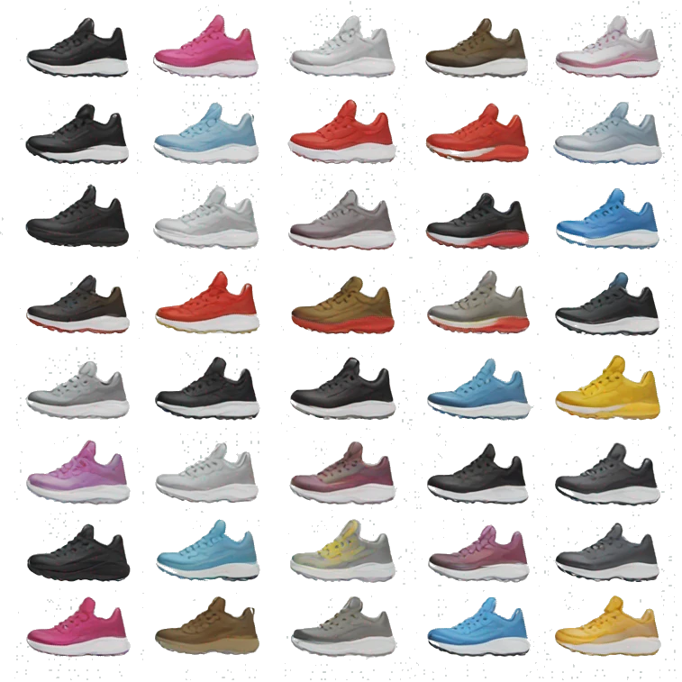 Sneaker collection emoji
