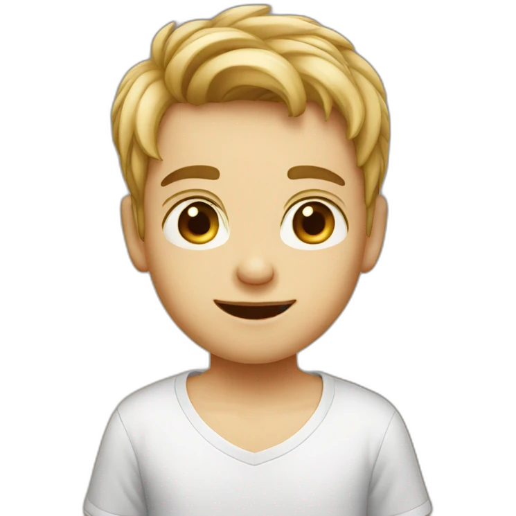 Cute boy emoji