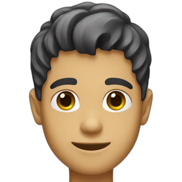 Bars boy emoji