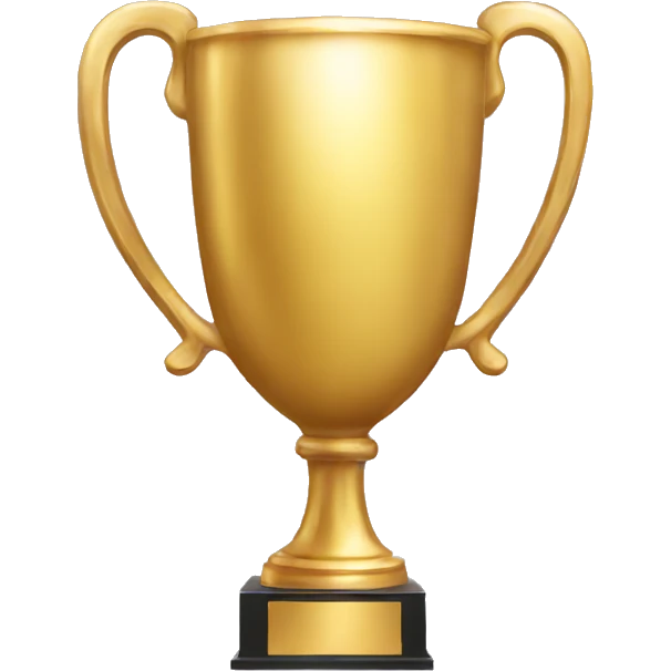 gold trophy emoji