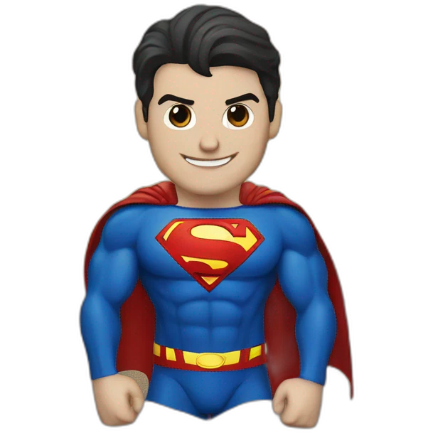 superman con R en lugar de S emoji
