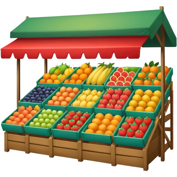 Fruit Stalls emoji