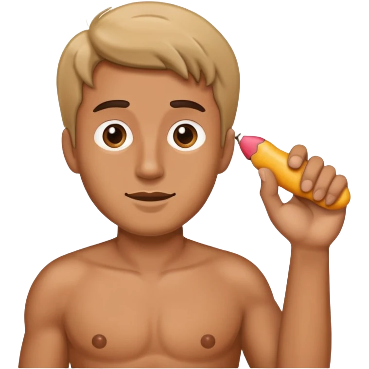 Dick in hand emoji