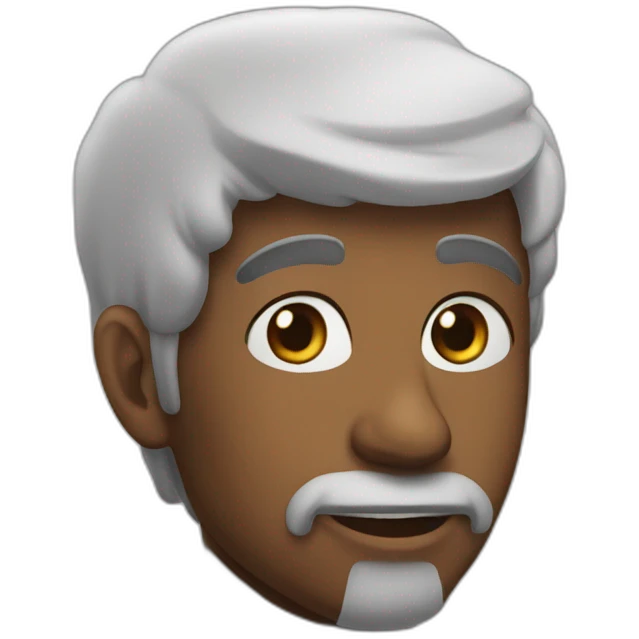 رجل ابيض حلو شعره كثيف emoji
