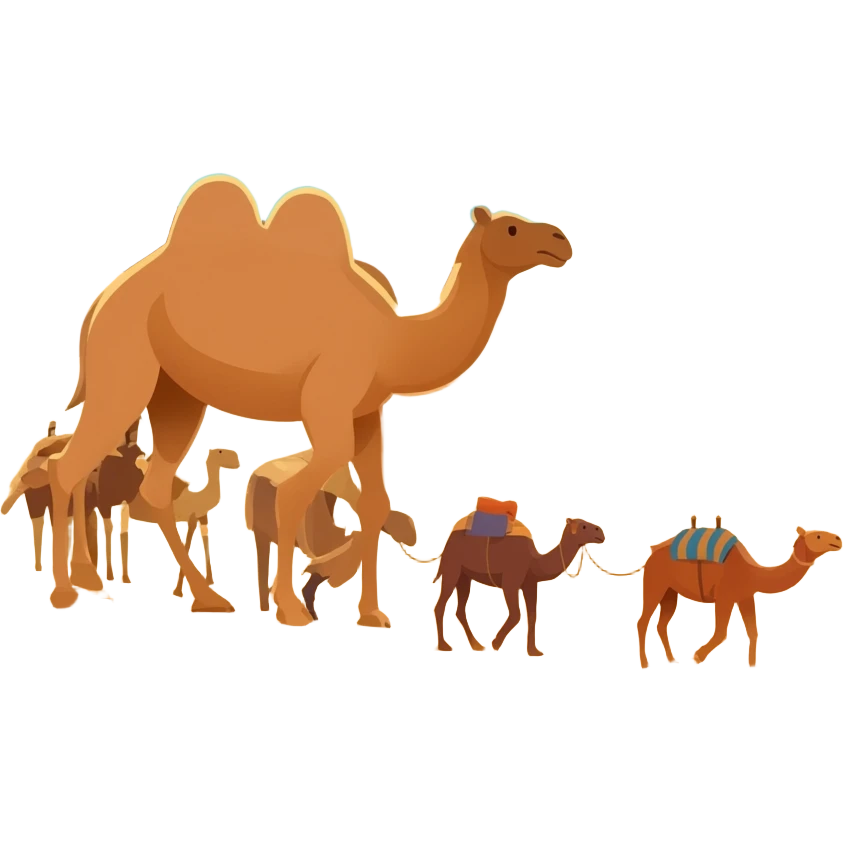 Camel Caravan emoji