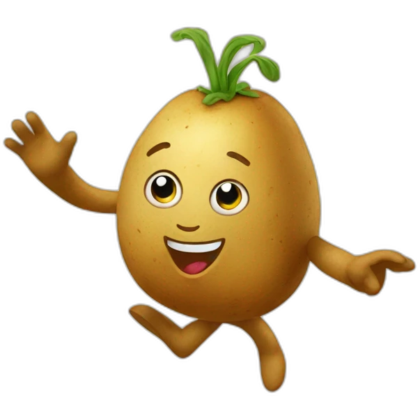 Dancing potatoes emoji