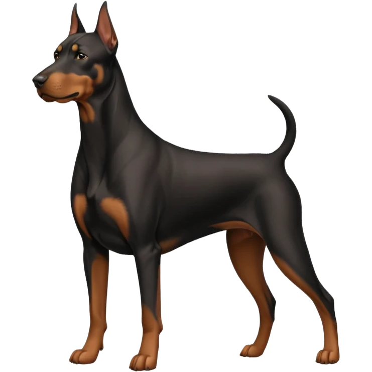 Dobermann european uncropped emoji
