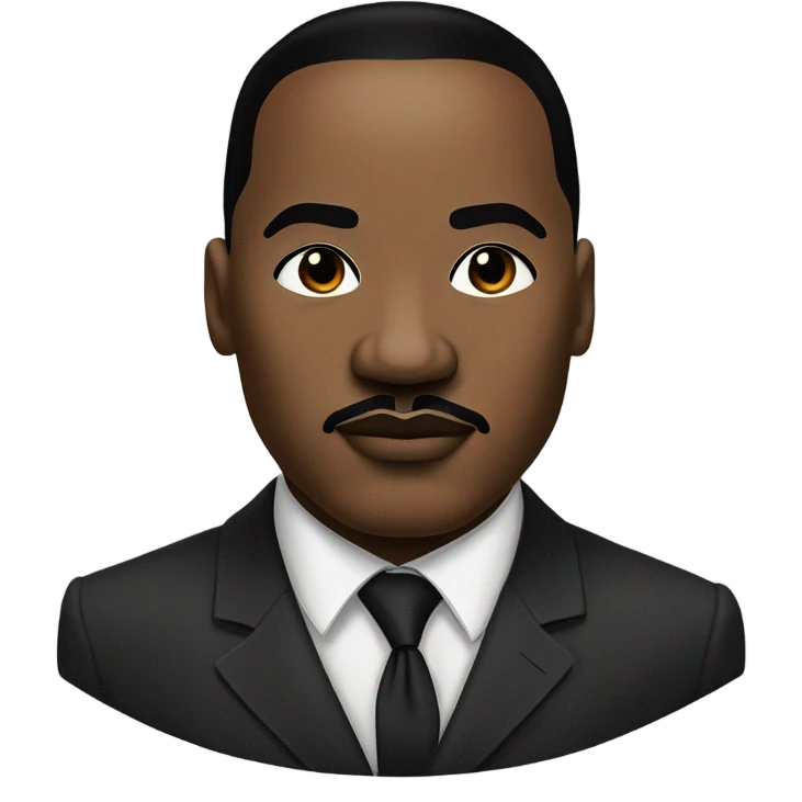 Martin Luther king emoji