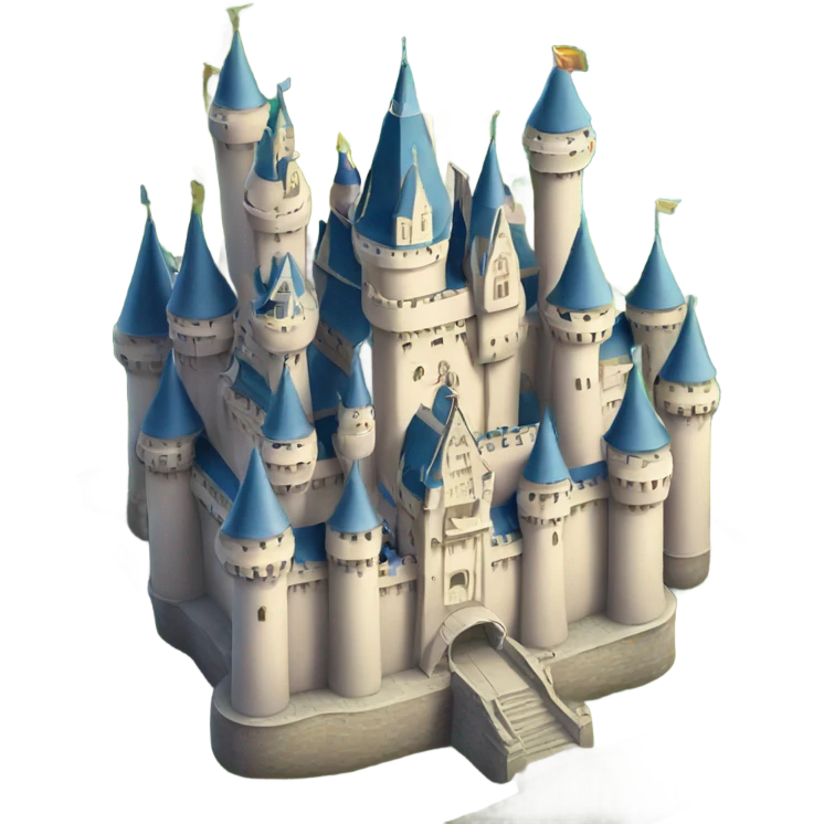 Disney castle emoji