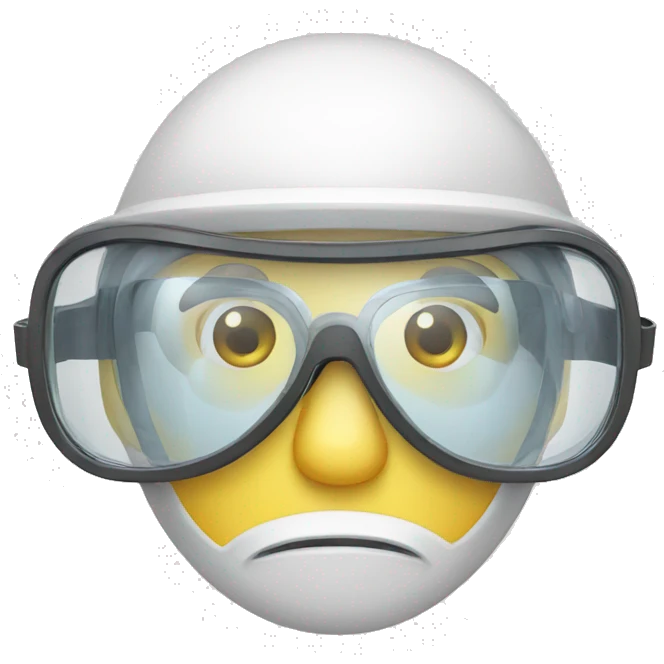 lab safety glasses  emoji