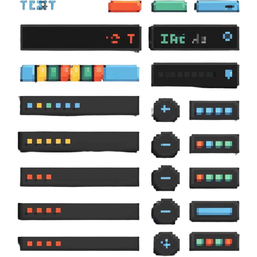 UI form elements - checkboxes, radio buttons, text input emoji