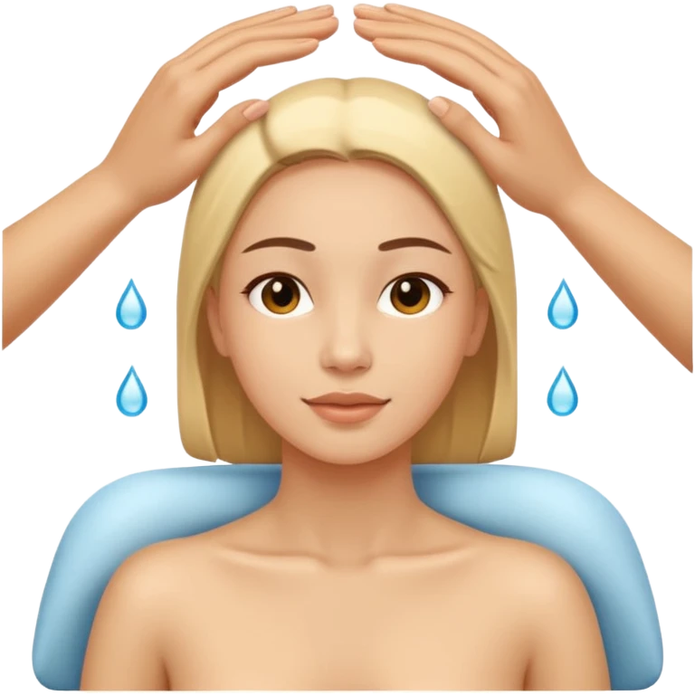 oil massage emoji  emoji