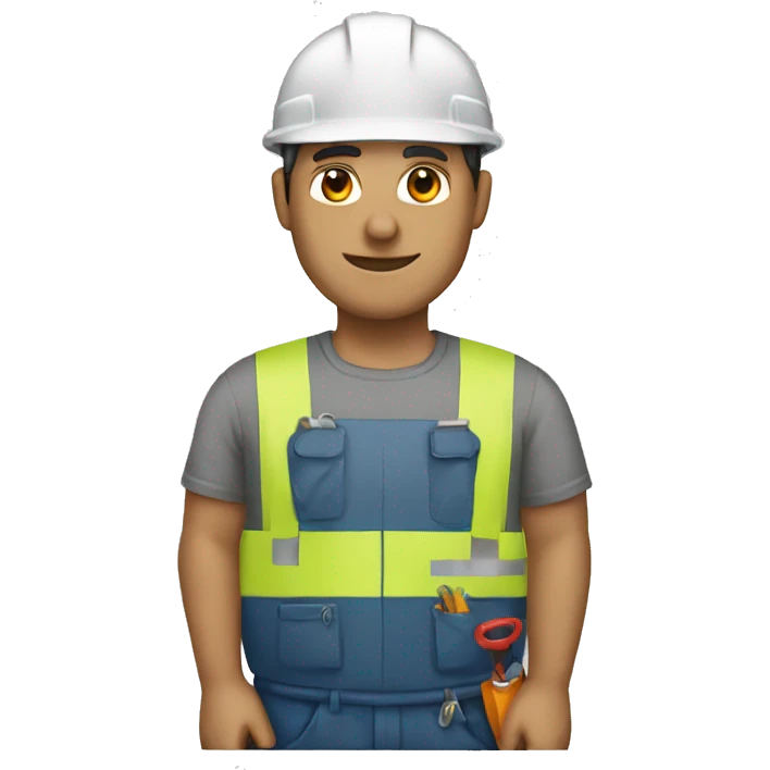 A worker man emoji