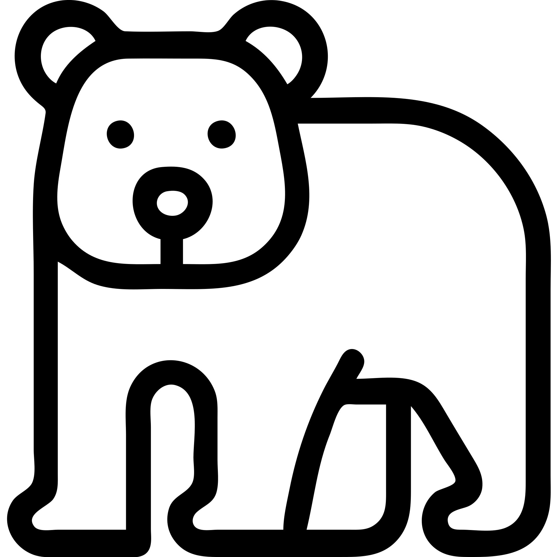 bear, clean and modern, classic outlined icon style emoji