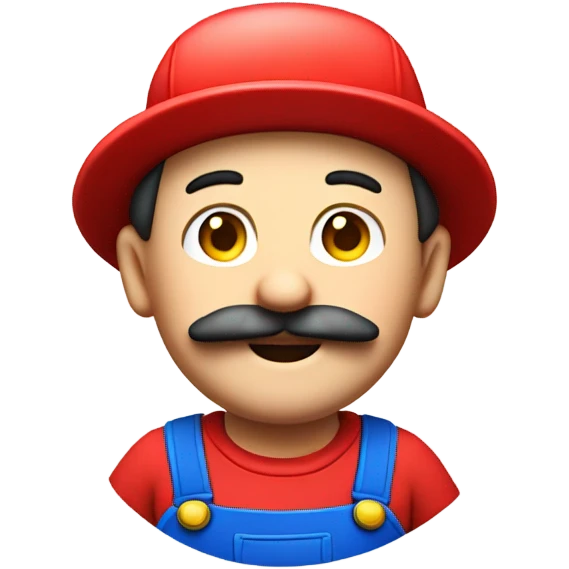 Red Mario emoji