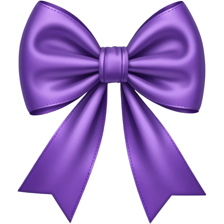 🎀in purple color  emoji