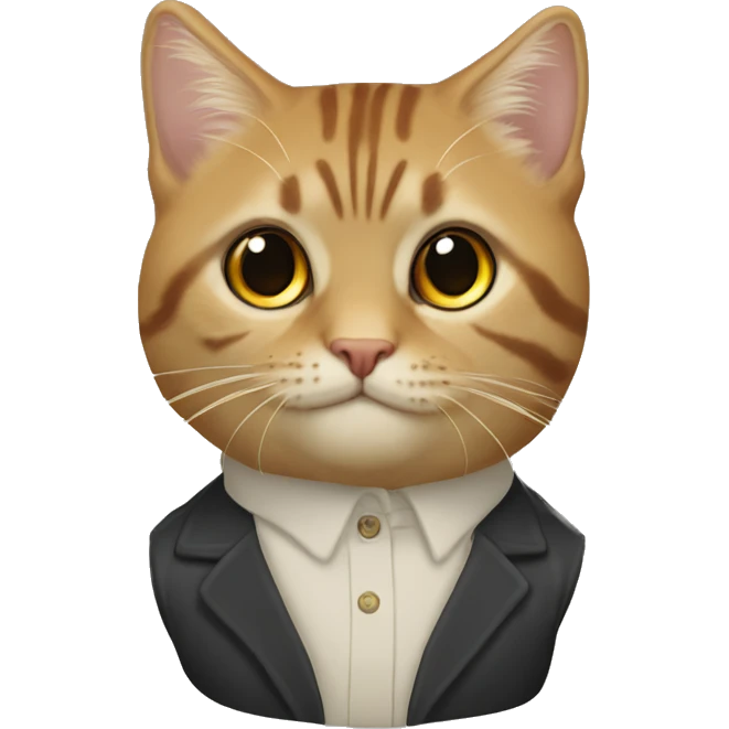 Кот делает доброе утро  emoji
