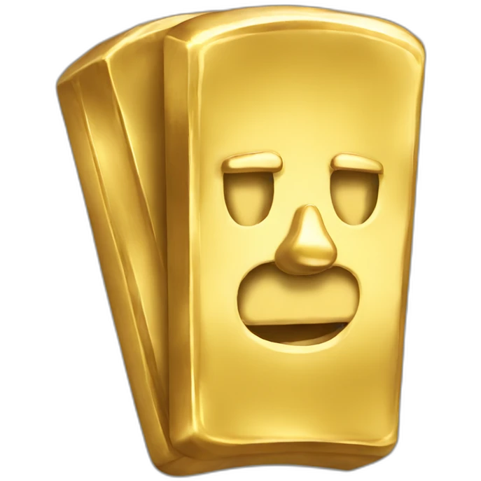 Goldbar emoji