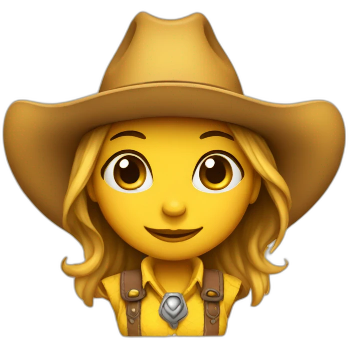 cowgirl bee emoji