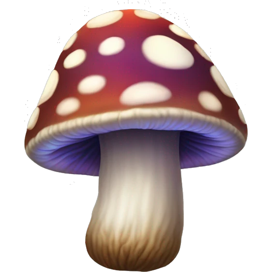 hallucinogenic mushroom emoji