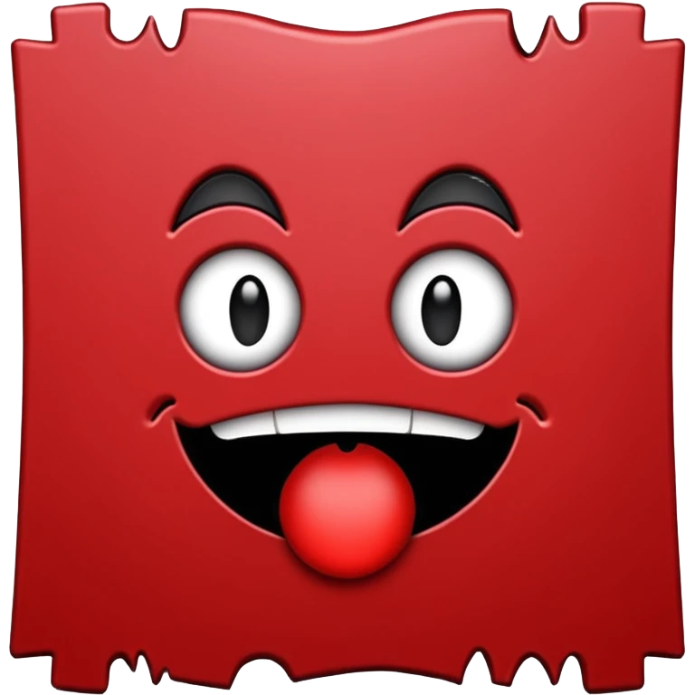 bannière de guerre déchirée et ensanglantée emoji