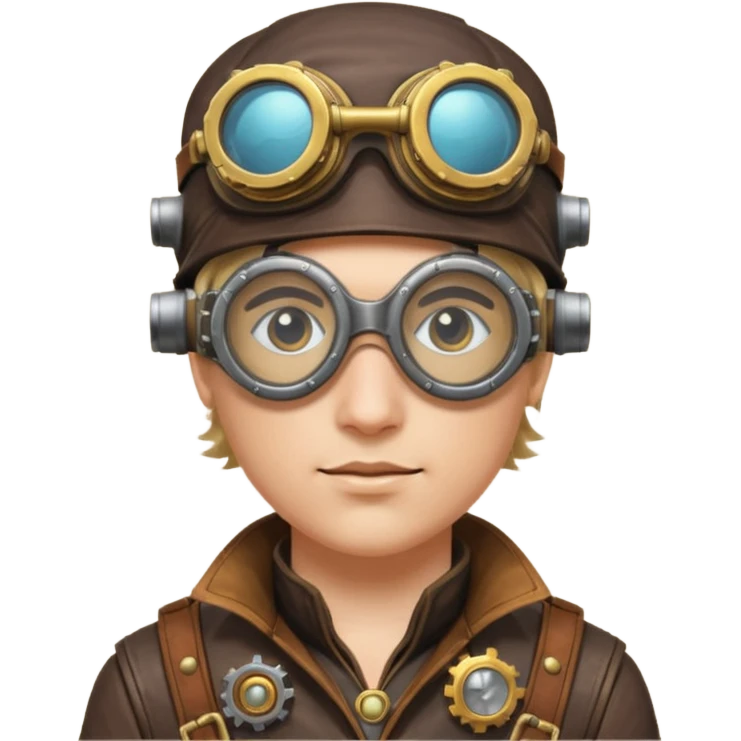 Steampunk Character emoji