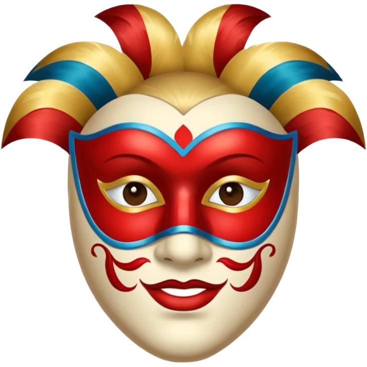 carnival masked guy emoji