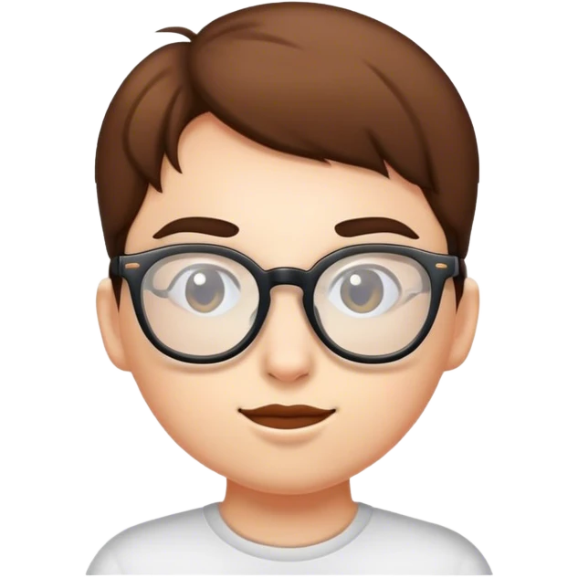 A butt wearing glasses emoji